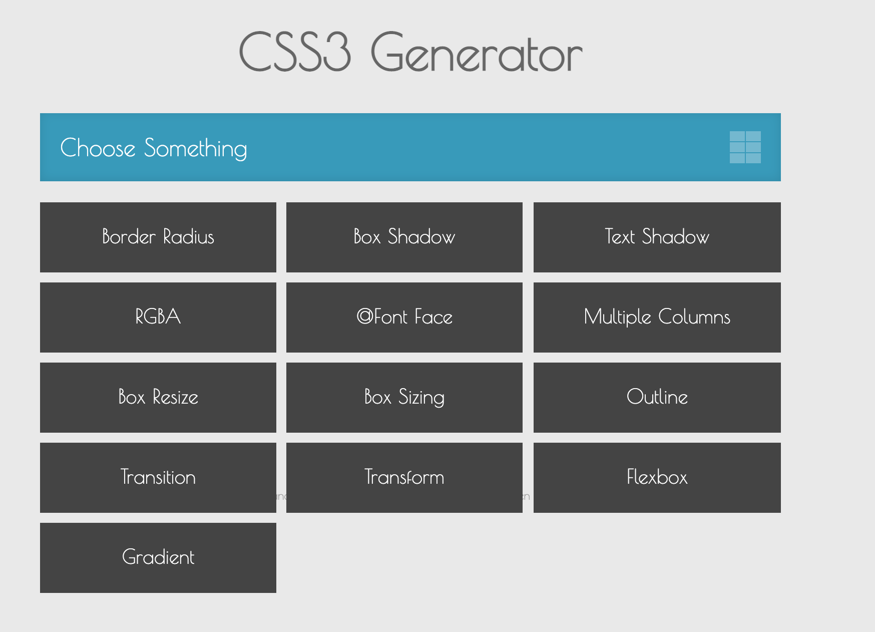 Готовый css для сайта. Генератор CSS. CSS код. Css3 Generator. Стиль сайта CSS.